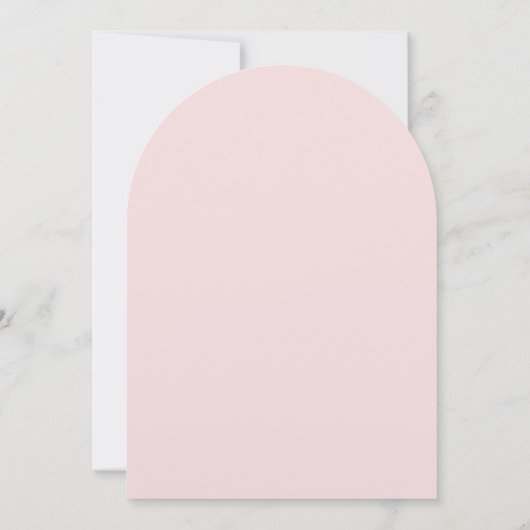 Einladung der Rosa Antique Paris Monogram (Rückseite)