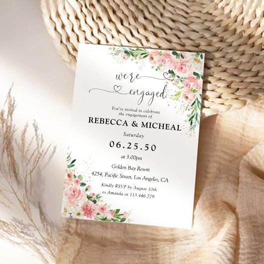 Einladung der rosa rosa rosa Rose