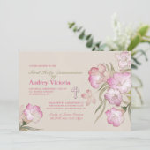 Einladung der rötlich-rosa-bläsernen Kommune (Stehend Vorderseite)