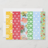 Einladung der Royal British Birthday Party (Rückseite)