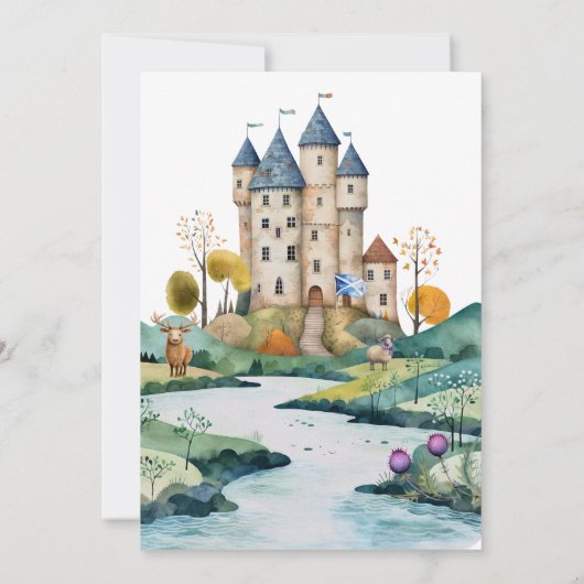 Einladung der Schottischen Themenpartei (Rückseite)