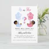 Einladung der schwarzen Afrikanerin (Stehend Vorderseite)