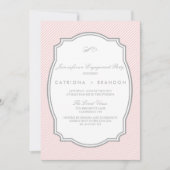 EINLADUNG DER SCHWARZEN UND GRAUEN STRIPIERTEN ENG (Vorderseite)