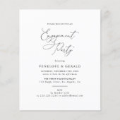 Einladung der schwarzen und weißen Interessengrupp (Vorderseite)