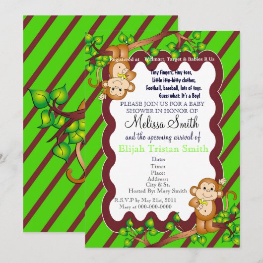 Einladung der Schwingelschwinger-Kinderdusche - Gr (Vorne/Hinten)