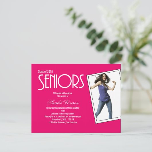 Einladung der Senioren der Hochschule (Stehend Vorderseite)