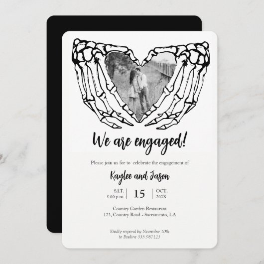 Einladung der Skelettfanganbieter zum Foto von Ske (Vorne/Hinten)