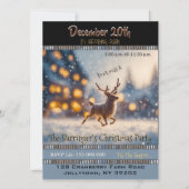 Einladung der Snowy Deer Jährliche Feier (Vorderseite)