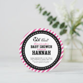 Einladung der Soccer Girl Baby Dusche (Stehend Vorderseite)