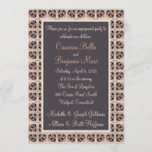 Einladung der spanischen Tiles-Engagement-Partei