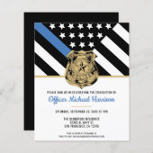 Einladung der Staatspolizeiakademie (Vorne/Hinten)