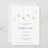 Einladung der Star Baby Dusche (Vorderseite)