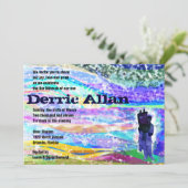 Einladung der Tora Bar Mitzvah (Stehend Vorderseite)