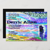 Einladung der Tora Bar Mitzvah (Vorne/Hinten)