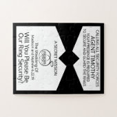 Einladung der Trägerrakete Puzzle (Horizontal)