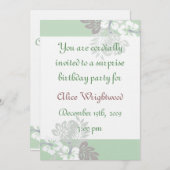 Einladung der Tropen Ladys zum Geburtstag (Vorne/Hinten)