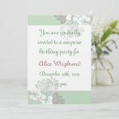 Einladung der Tropen Ladys zum Geburtstag (Stehend Vorderseite)