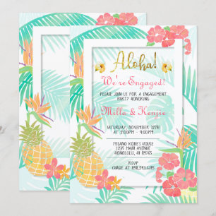 Einladung der Tropen Luau Aloha