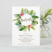 Einladung der Tropischen Dschungelschmiede (Stehend Vorderseite)