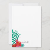 Einladung der tropischen Gitarre (Rückseite)