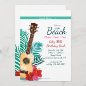 Einladung der tropischen Gitarre (Vorne/Hinten)