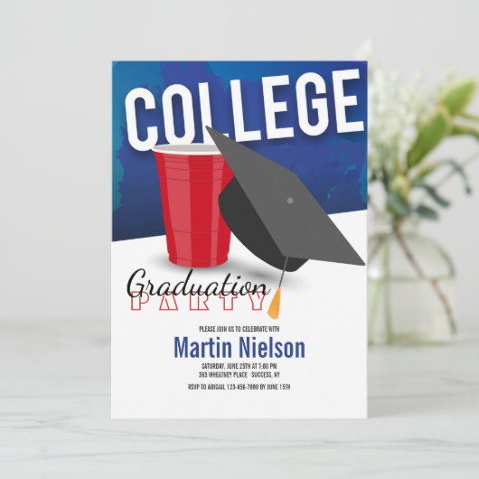 Einladung der Uni (Stehend Vorderseite)