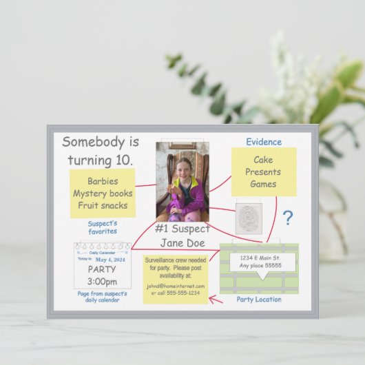 Einladung der Untersuchungskommission zur Lösung d (Stehend Vorderseite)