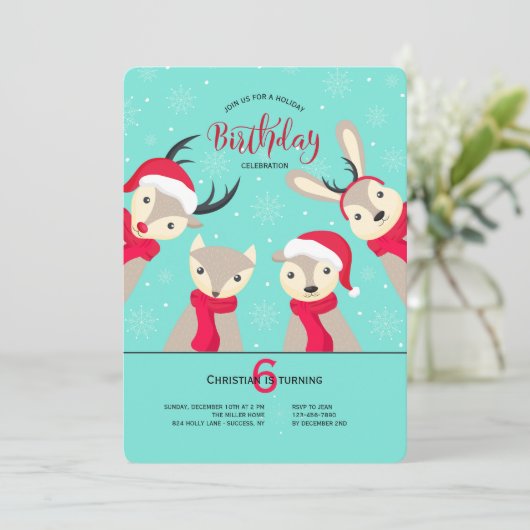 Einladung der Urlaubsforst-Freunde (Stehend Vorderseite)