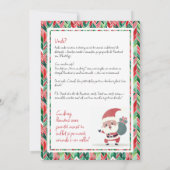 Einladung der US-Diaspora Masa de Craciun (Rückseite)