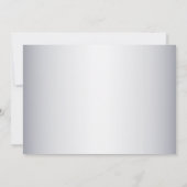 Einladung der Verlobung White Swans (Rückseite)