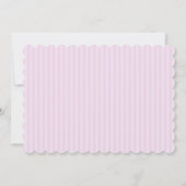 Einladung der verzauberten Fairy Princess zum Gebu (Rückseite)