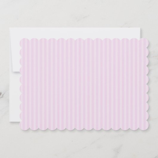 Einladung der verzauberten Fairy Princess zum Gebu (Rückseite)