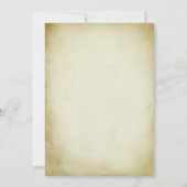 Einladung der Vintagen Dampflokomotive (Rückseite)