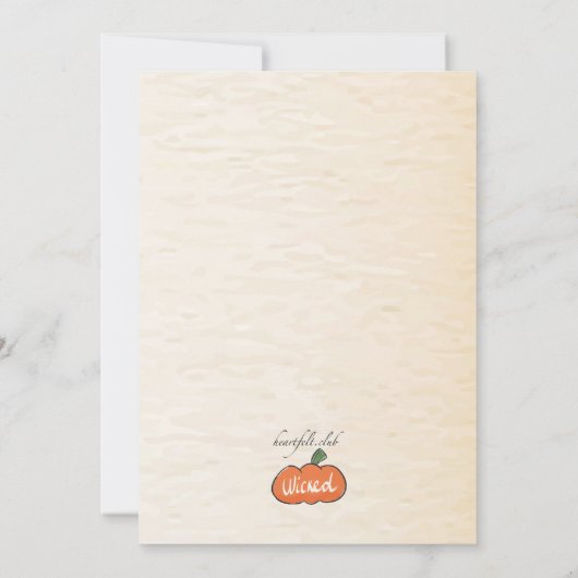 Einladung der Wadenkrause (Rückseite)