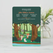 Einladung der Waldfreunde (Stehend Vorderseite)