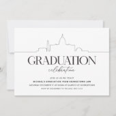 Einladung der Washington DC Graduierungspartei (Vorderseite)