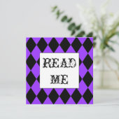 Einladung der weißen Kaninchen (Stehend Vorderseite)