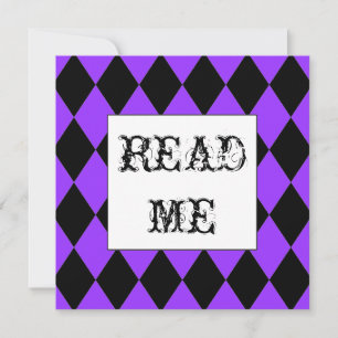 Einladung der weißen Kaninchen