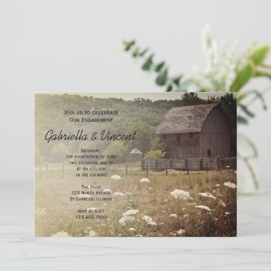 Einladung der Wetterschutzpartei (Stehend Vorderseite)