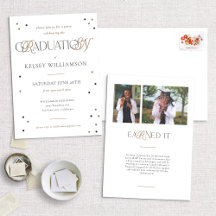 Einladung der White RN Nurse Graduation Party