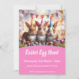 Einladung der Wiesenkrabbits Ostereier