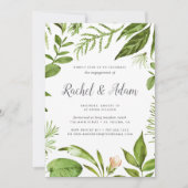 Einladung der Wild Meadow Engagement Party (Vorderseite)