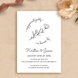 Einladung der Wildblume