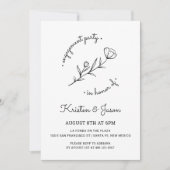 Einladung der Wildblume (Vorderseite)