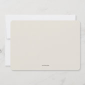 Einladung der "Wreath Initials Graduation Party" (Rückseite)