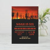 Einladung der Wüste Cactus (Stehend Vorderseite)