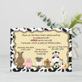 Einladung der Yee-Ha-Farm (Stehend Vorderseite)