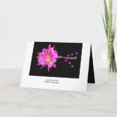 Einladung der zukünftigen Schwiegermeisterin bei H (Rückseite)