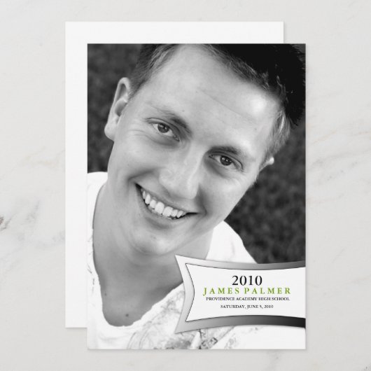 Einladung des Abschluss-311-Mod der Mitteilungs-| (Vorne/Hinten)