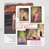 Einladung des Abschlusses (Vorne/Hinten)